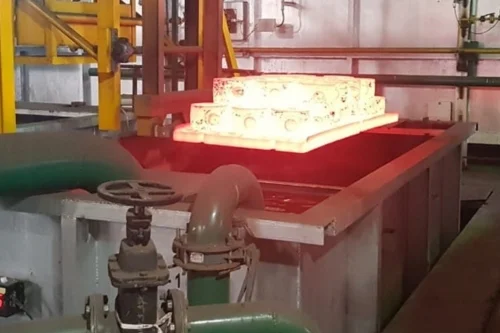 Continuous Heat Treatment Furnace - Front View